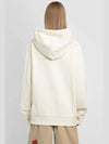 Flower Fleece Jersey Hoodie Beige - MONCLER - BALAAN 10