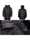 Logo Applique Nylon Puffer Coat Black - BURBERRY - BALAAN 7