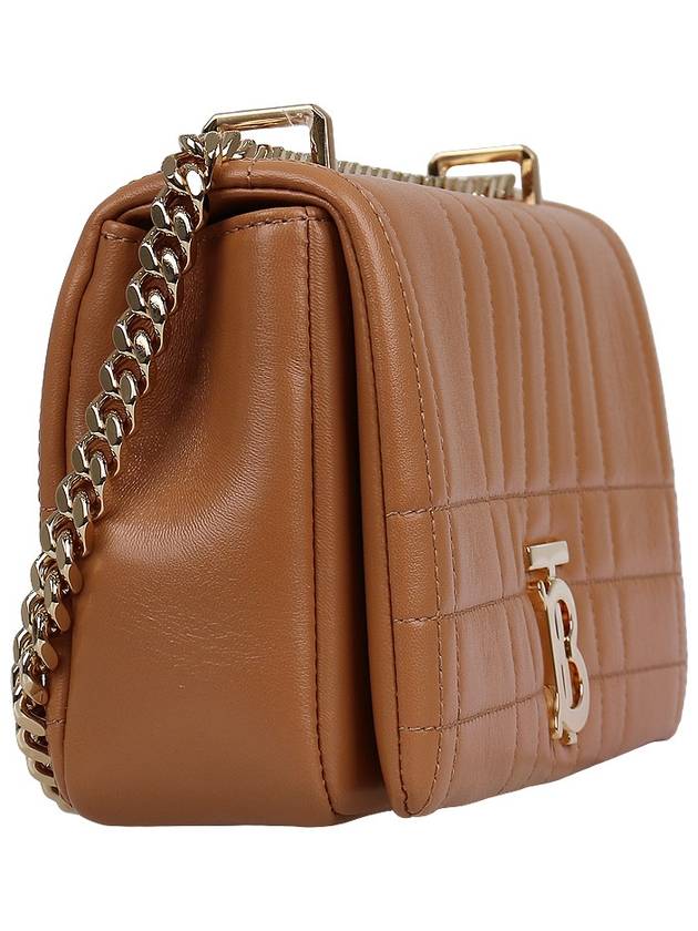 WoMen's Lola Small Quilted Shoulder Bag Brown - BURBERRY - BALAAN 5