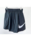 Women's Sportswear Essentials High Rise Woven Shorts Black - NIKE - BALAAN 5