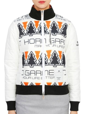 ECCO Hybrid Insulated Jacket White - HORN GARMENT - BALAAN 1