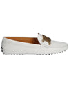 Kate Gommino Leather Driving Shoes White - TOD'S - BALAAN 3