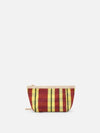 Embroidered Logo Pouch Bag Red Yellow - ISABEL MARANT - BALAAN 3