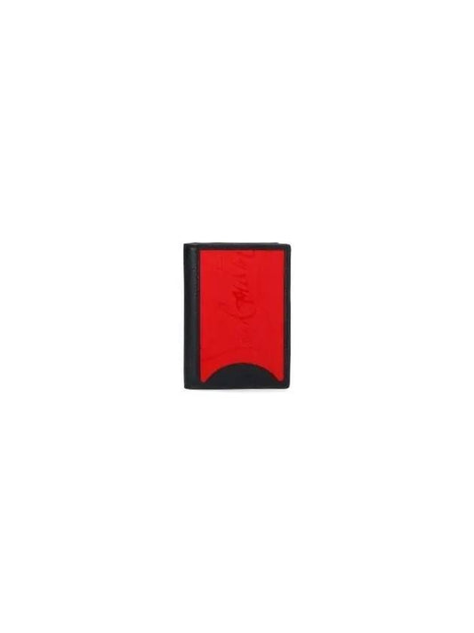 Sifnos Classic Card Wallet Black Red - CHRISTIAN LOUBOUTIN - BALAAN 2