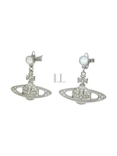 Mini Bas Relief Drop Earrings Silver - VIVIENNE WESTWOOD - BALAAN 2