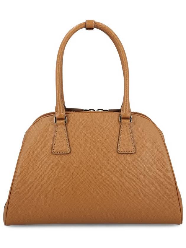 Medium Saffiano Leather Caramel - PRADA - BALAAN 3