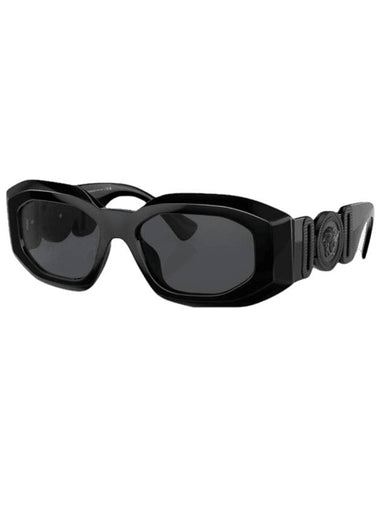 Eyewear Maxi Medusa Biggie Sunglasses Black - VERSACE - BALAAN 1