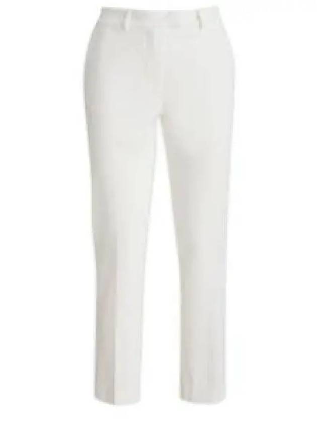 Women's Lux 4 Way Stretch Twill Straight Pants Snow - G/FORE - BALAAN 2