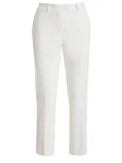 Women's Lux 4 Way Stretch Twill Straight Pants Snow - G/FORE - BALAAN 2