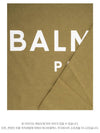 Logo Print Eco Responsible Cotton Short Sleeve T-Shirt Khaki - BALMAIN - BALAAN 5