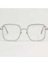 Eyewear Square Eyeglasses Silver - MONCLER - BALAAN 4