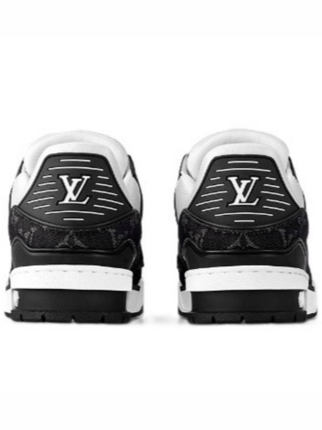 LV Trainer Low Top Sneakers Black - LOUIS VUITTON - BALAAN 8