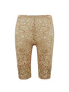 Print Nylon Leggings Shorts Beige - ACNE STUDIOS - BALAAN 1