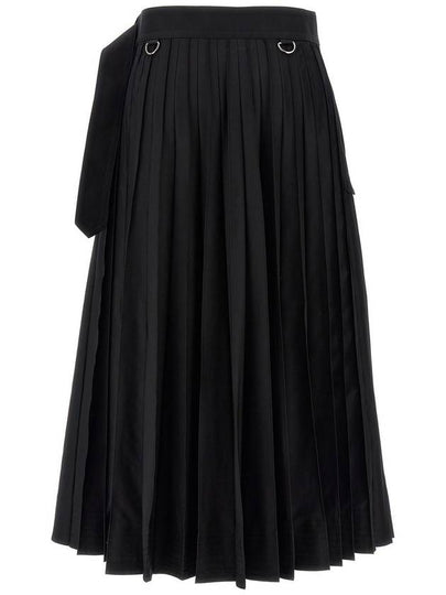 Sacai Long Pleated Skirt - SACAI - BALAAN 2