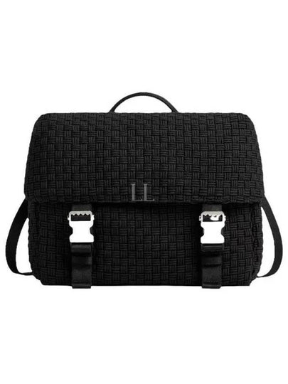 Postino Intrecciato Cross Bag Black - BOTTEGA VENETA - BALAAN 2