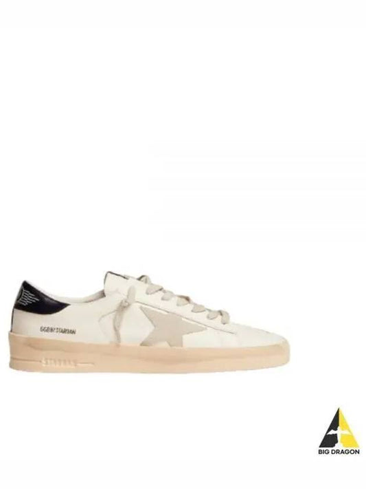 Stardan Black Tab Low Top Sneakers White - GOLDEN GOOSE - BALAAN 2