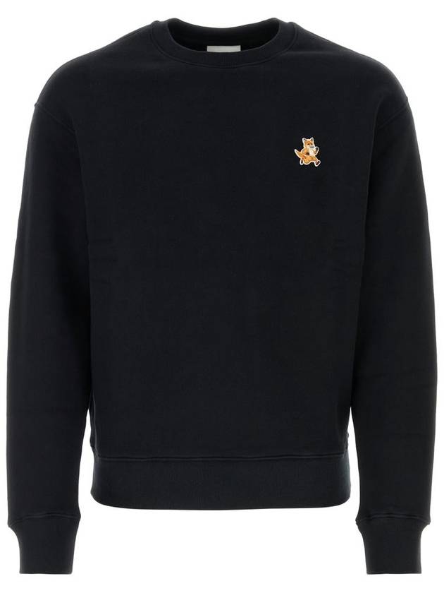 Fox Cotton Sweatshirt Black - MAISON KITSUNE - BALAAN 2