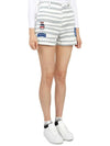 Women's Casbah Emblem Shorts Ivory - HORN GARMENT - BALAAN 4