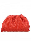 Intrecciato Mini Pouch Bag Red - BOTTEGA VENETA - BALAAN 6