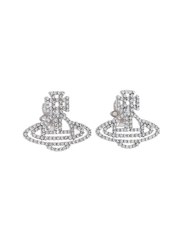 Anna Lisa Earrings Silver - VIVIENNE WESTWOOD - BALAAN 4