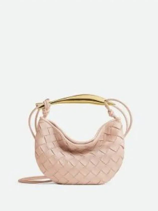 Sardin Intrecciato Mini Tote Bag Lotus - BOTTEGA VENETA - BALAAN 2