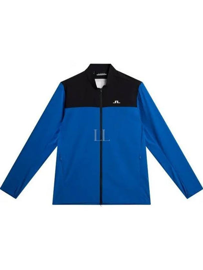 Jeff Hybrid Zip-Up Jacket Nautical Blue - J.LINDEBERG - BALAAN 2