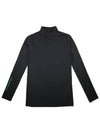 UV PROTECT T SHIRTS UV blocking high neck ultra-light functional inner t-shirtBLACK - MONBIRDIE GOLF - BALAAN 1