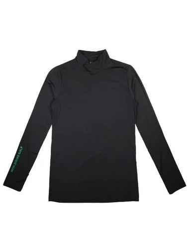 UV PROTECT T SHIRTS UV blocking high neck ultra-light functional inner t-shirtBLACK - MONBIRDIE GOLF - BALAAN 1