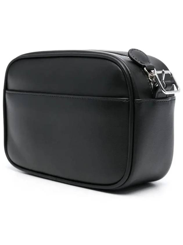 Reedition Camera Leather Cross Bag Black - COURREGES - BALAAN 4