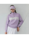 Women s high neck color combination zip up knit sweater DD3WSW251LV - DUVIK - BALAAN 6