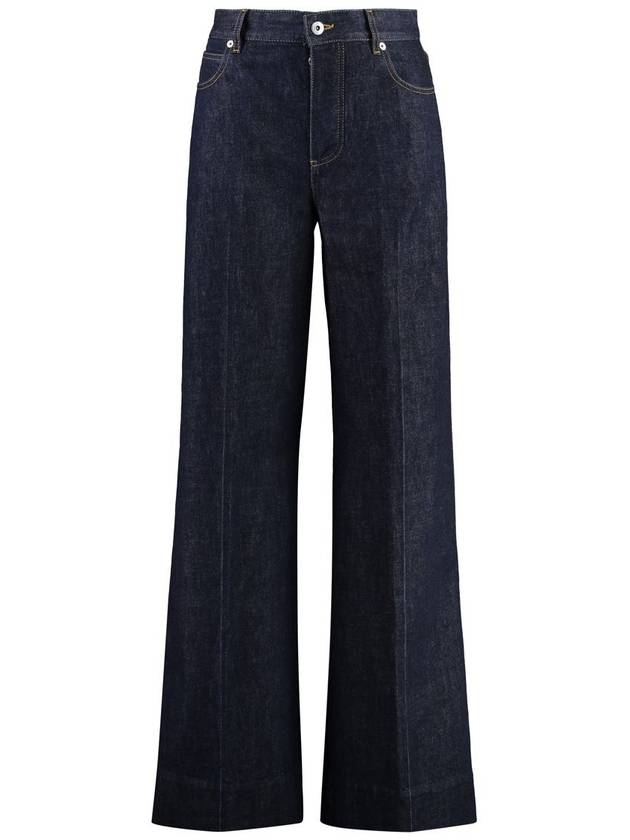 Palazzo wide jeans indigo - BOTTEGA VENETA - BALAAN 2