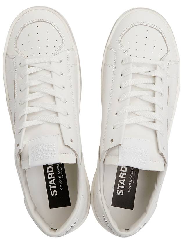 Stardan Leather Low Top Sneakers White - GOLDEN GOOSE - BALAAN 3