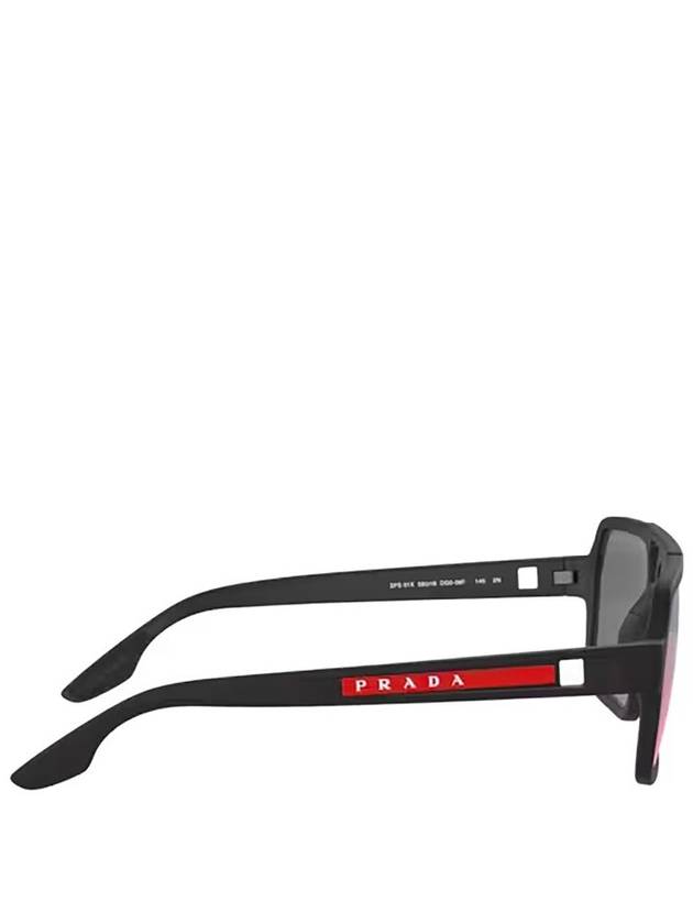 Prada Linea Rossa PS 01XS Black Rubber - PRADA - BALAAN 3