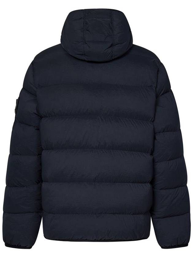 Seamless Tunnel Nylon Down Padding Navy - STONE ISLAND - BALAAN 3