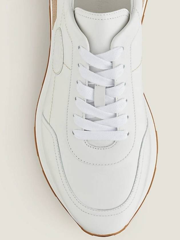 Drive Low Top Sneakers White - HERMES - BALAAN 5