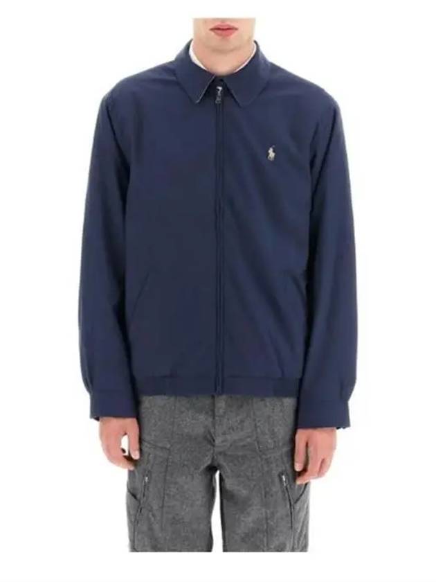 Harrington Windbreaker Navy - POLO RALPH LAUREN - BALAAN 3