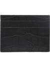 Crocodile Logo Card Wallet Black - BALENCIAGA - BALAAN 3