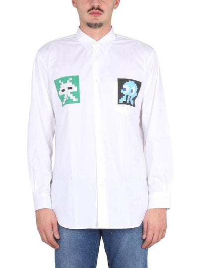 Shirt Graphic Print Long Sleeve Shirt FJB028W22 - COMME DES GARCONS - BALAAN 2