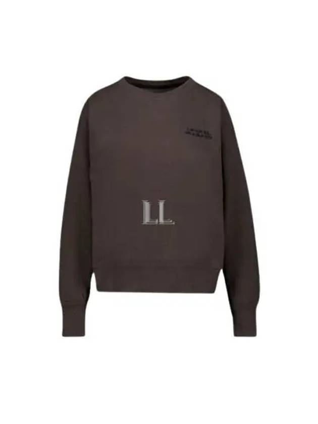 Shad Logo Print Sweatshirt Faded Black - ISABEL MARANT - BALAAN 2