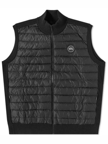 Hybridge Knit Vest Black - CANADA GOOSE - BALAAN 1