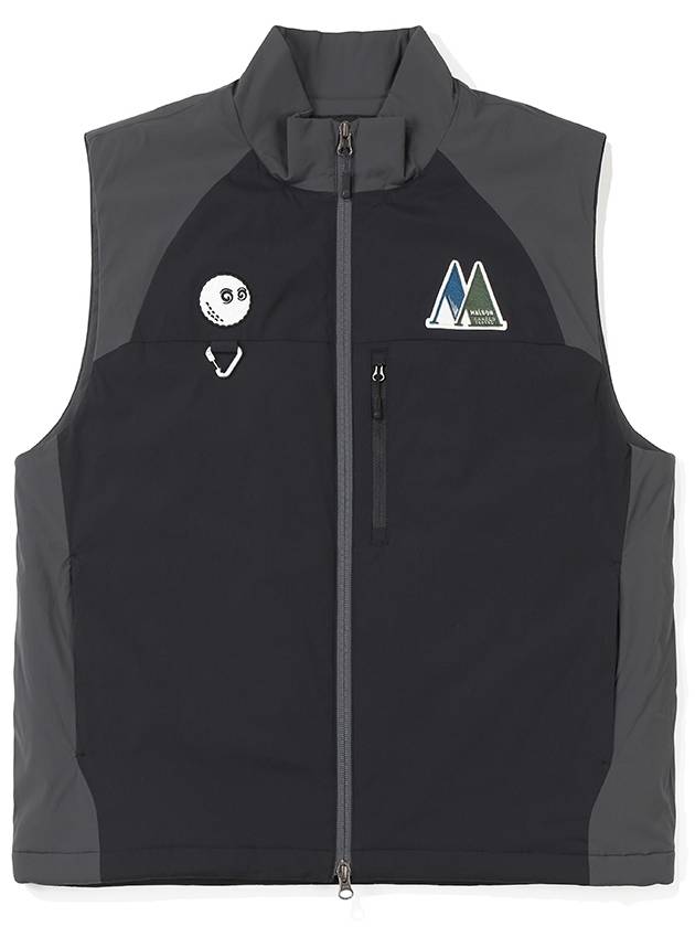 Malbon Techcore Vest BLACK MAN - MALBON GOLF - BALAAN 1