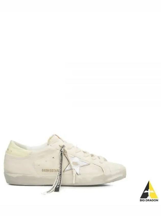 Superstar Canvas Low Top Sneakers Silver White - GOLDEN GOOSE - BALAAN 2