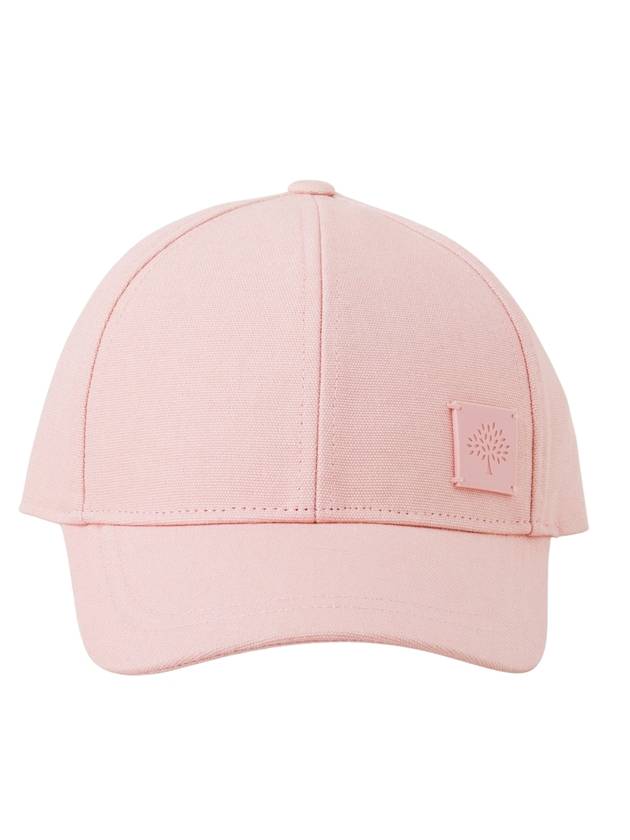 Solid Logo Patch Ball Cap Pink - MULBERRY - BALAAN 1