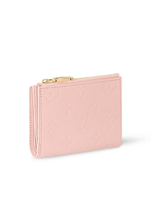 Lisa Wallet Monogram Zipper Coin Card Wallet Pink M83569 - LOUIS VUITTON - BALAAN 3