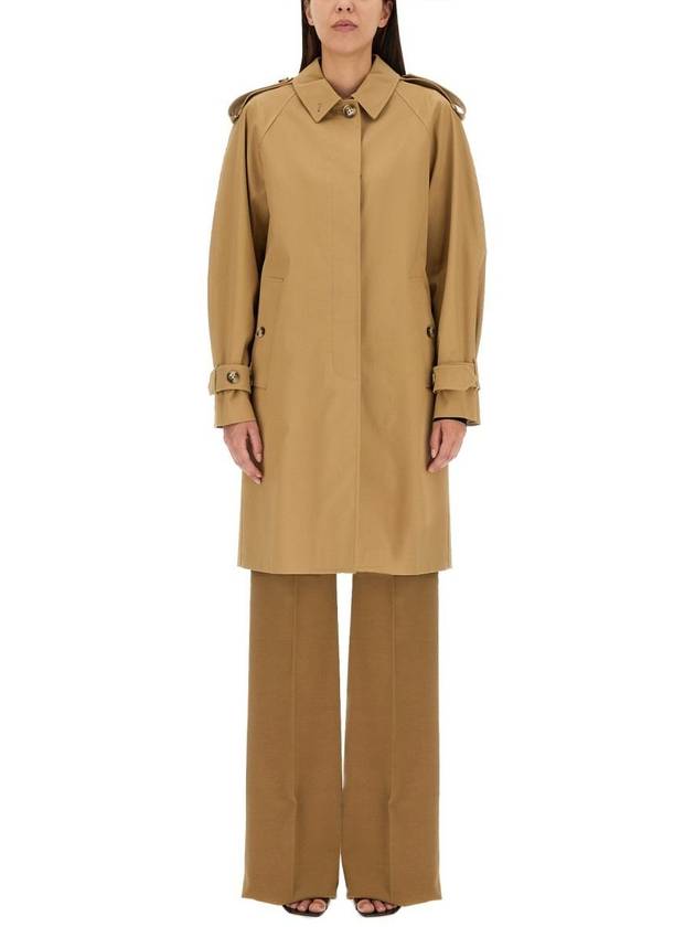 Sportmax Trench Coat With Buttons - MAX MARA SPORTMAX - BALAAN 4