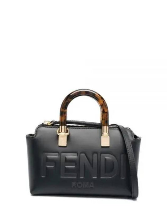 By The Way Small Leather Tote Bag Black - FENDI - BALAAN 2