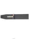 Sliver Soft Grain Leather T Icon Belt Brown Black - TOM FORD - BALAAN 5