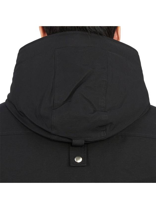 Ballistic Hooded Down Bomber Padding Black - MOOSE KNUCKLES - BALAAN 11