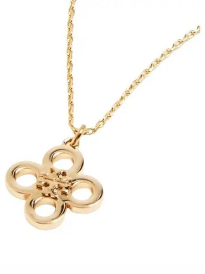 Kira Clover Pendant Necklace Gold - TORY BURCH - BALAAN 2