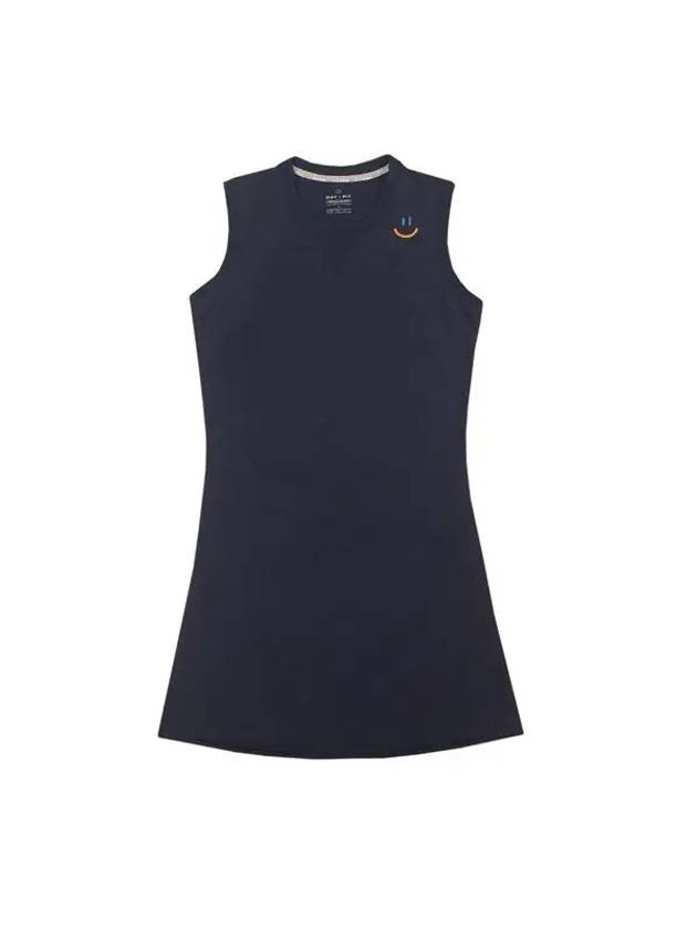 Lala Sleeveless Short Dress Navy - LALA SMILE - BALAAN 1